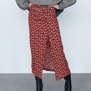 Zara Floral Skirt